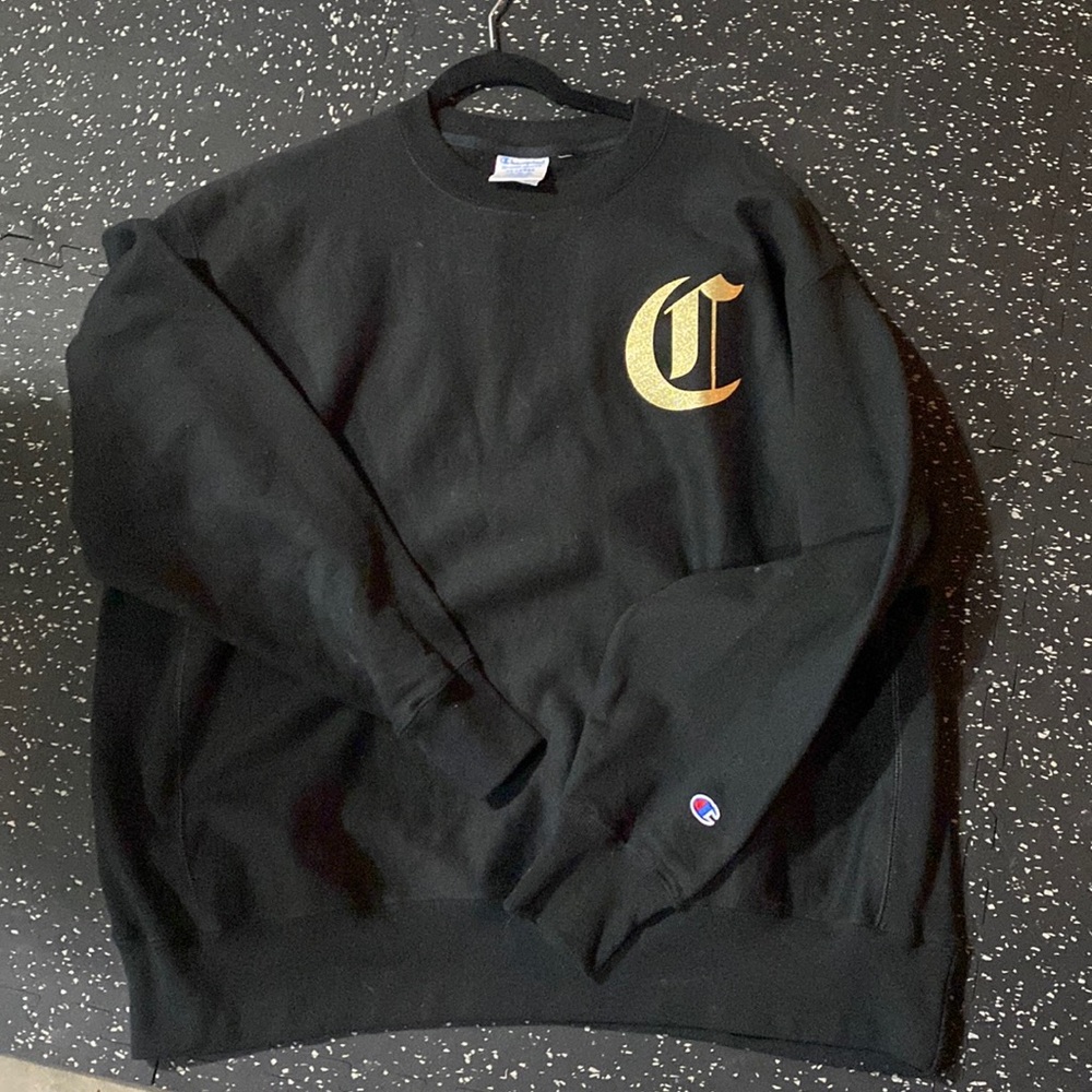 Embroidered Champion Reverse Weave Crewneck - image 2